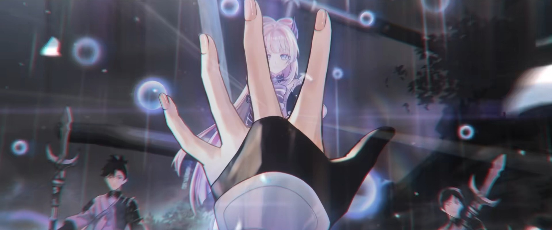 稻妻主线中,心海率领反抗军的场景