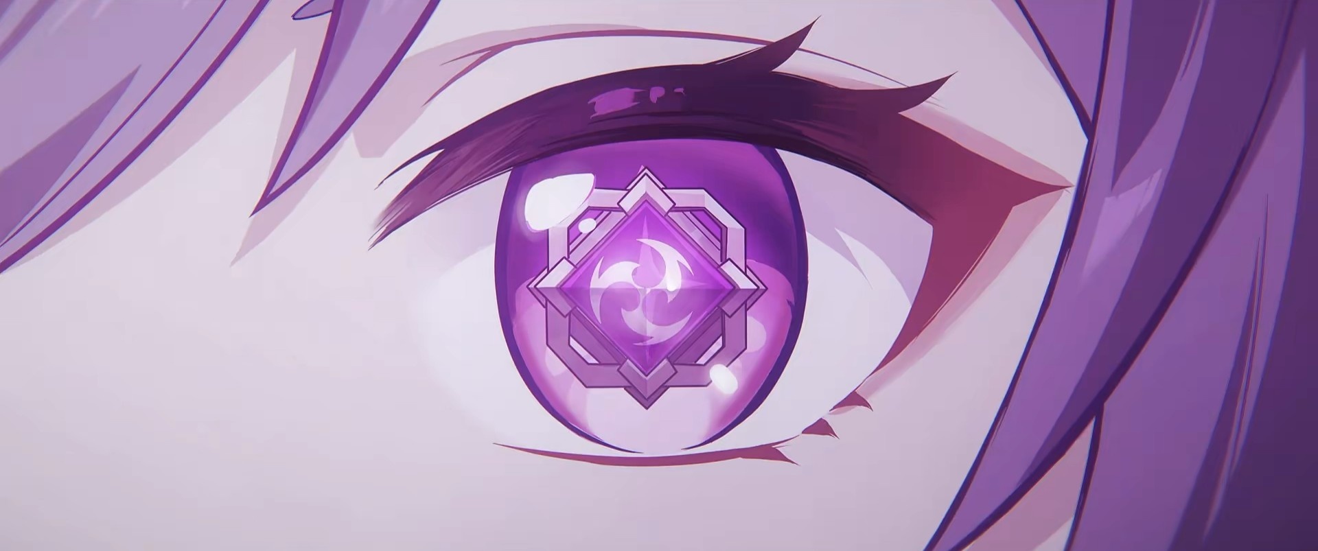 刻晴眼中雷神之眼